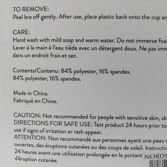 Nordstrom Bra Womens Beige Size D Backless Strapless Adhesive Voluptuous New - Picture 3 of 11